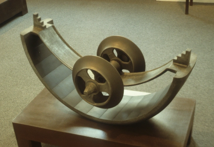 Rock n Roll, Steel, 21 x 34 x 17 inch, 1990