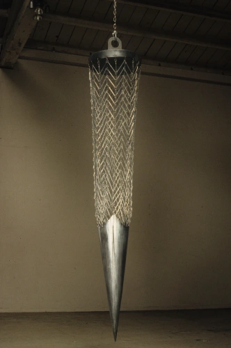 Procrastian Cone, Steel, 84 x 13 x 13 inch, 1991