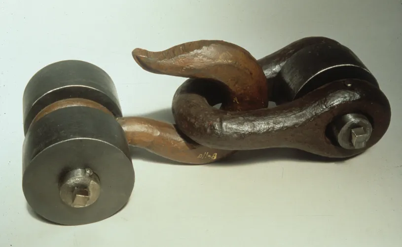 Addiction, Steel and Cast Iron, 9 x 12 x 24 inch, 1992