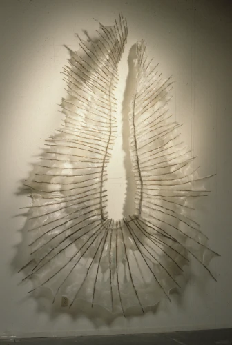 Cilia 2, Fiberglass and Rose Cane, 144 x 96 x 36 inch, 1981