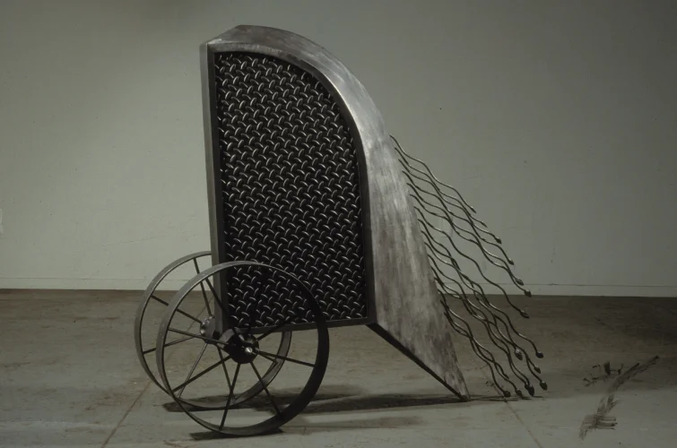 Bullfinch's Carte, 101 x 33 x 42 inch, 1987