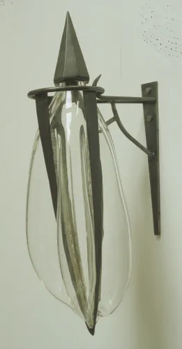 Aveur, Glass & Steel, 26 x 8 x 15 inch, 1998