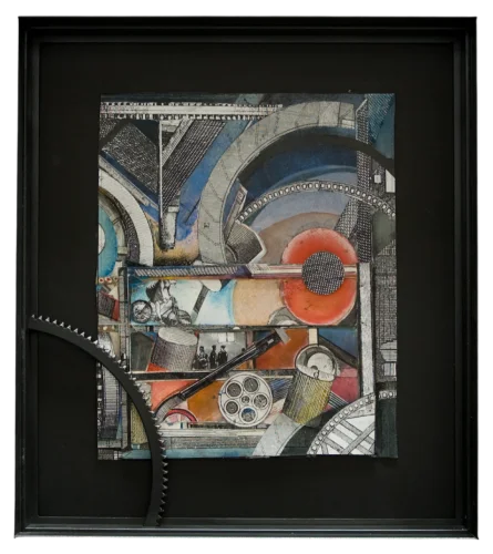 Collages 7, 22 x 20 x 3 inch, 2010