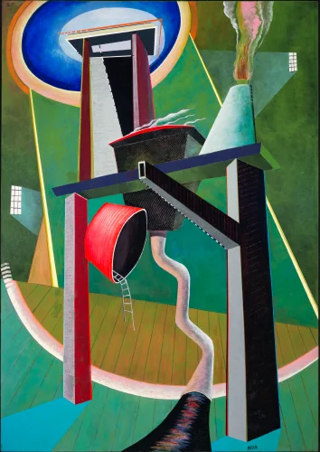 Hazard, Acrylic on Canvas, 67x 47x 3 inch, 2012
