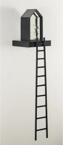 The House, Glass and Steel, 26 x 6 x 6 inch, 2020